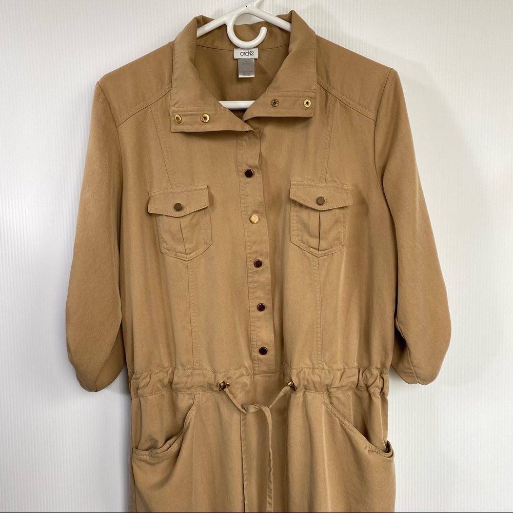 Cache casual tan dress